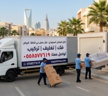نقل عفش حي الملقا بالرياض